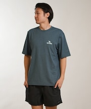 RIPCURL/水着 167MRV 半袖 STACK UPF S/S UVケアラッシュガード リップカール メンズ ムラサキスポーツ