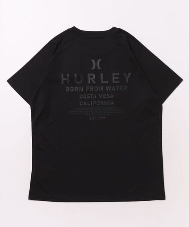 Hurley/水着 MSRG261058 ラッシュガード 半袖 Tシャツ UVカット 撥水 速乾 遮熱 水陸両用 ハーレー メンズ ムラサキスポーツ