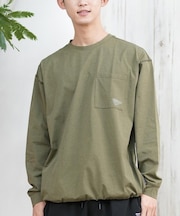【限定】THREEWEATHER/水着 TW25S4303 ラッシュガード 長袖 Tシャツ ロンT UVカット 吸水速乾 水陸両用 スリーウェザー メンズ ムラサキスポーツ