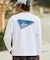 【限定】THREEWEATHER/水着 TW25S4304 ラッシュガード 長袖 Tシャツ ロンT UVカット 吸水速乾 水陸両用 スリーウェザー メンズ ムラサキスポーツ