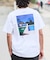 【限定】THREEWEATHER/水着 TW6S-4302「永井博コラボ」半袖 Tシャツ ラッシュガード UVカット 水陸両用 スリーウェザー メンズ ムラサキスポーツ