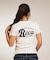 RVCA/BG043207 半袖 Tシャツ バックプリント CORRAL SS BABY TEE ルーカ レディース ムラサキスポーツ