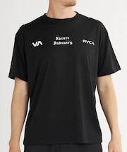 RVCA/BG04A219  速乾 軽量 ストレッチ 半袖 Tシャツ NATUR AND INDUSTRY VENT SS ルーカ メンズ ムラサキスポーツ