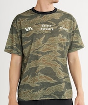 RVCA/BG04A219  速乾 軽量 ストレッチ 半袖 Tシャツ NATUR AND INDUSTRY VENT SS ルーカ メンズ ムラサキスポーツ