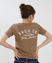 RVCA/BG04C217 半袖 Tシャツ クロップド丈 ショート丈 GOING NOWHERE BABY FIT ルーカ レディース ムラサキスポーツ