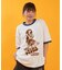 RVCA/BG04C218 半袖 Tシャツ オーバーサイズ HULA RINGER BAGGIE TEE ルーカ レディース ムラサキスポーツ