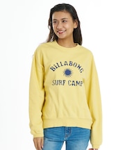 BILLABONG/BG014012 調温機能 トレーナー スウェット SURF CAMP HERITAGE CREW ビラボン レディース ムラサキスポーツ