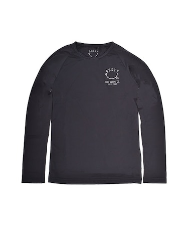 RUSTY/キッズ スポーツインナー 965490 長袖 Tシャツ ラッシュガード ラスティー 男の子 女の子 ムラサキスポーツ