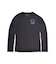 RUSTY/キッズ スポーツインナー 965490 長袖 Tシャツ ラッシュガード ラスティー 男の子 女の子 ムラサキスポーツ
