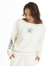 BILLABONG/BG014003 トレーナー スウェット クロップド丈 ショート丈 2WAY BOAT NECK CREW ビラボン レディース ムラサキスポーツ