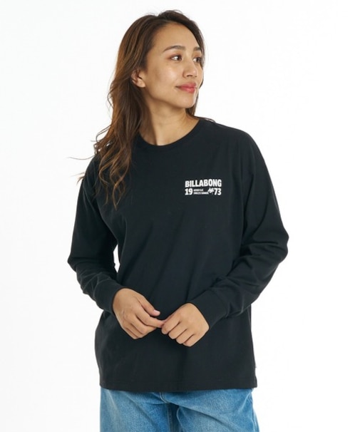 BILLABONG/BG014050 長袖 Tシャツ ロンT バックプリント SUN SURF BOY FIT LS TEE ビラボン レディース ムラサキスポーツ