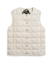 TAION (タイオン) - BASIC CREW NECK INNER DOWN VEST (ベーシッククルーネックインナーダウンベスト) TAION-004