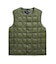 TAION (タイオン) - CREW NECK BUTTON DOWN VEST (クルーネックボタンダウンベスト) TAION-004