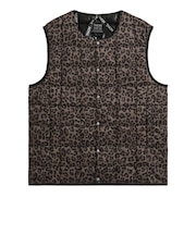 TAION (タイオン) - CREW NECK BUTTON DOWN VEST (クルーネックボタンダウンベスト) TAION-004