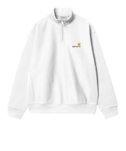 CARHARTT (カーハート) ー HALF ZIP AMERICAN SCRIPT SWEAT (ハーフジップアメリカンスクリプトスウェットシャツ) I027014