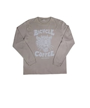 BICYCLE COFFEE (バイシクルコーヒー) - Leopard L/S Tee (レオパードロングスリーブティーシャツ) BC2452