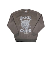 BICYCLE COFFEE (バイシクルコーヒー) - Leopard Crew (レオパードクルーネックスウェット) BC2455