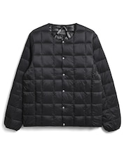 TAION (タイオン) - CREW NECK BUTTON DOWN JACKET (クルーネックボタンダウンジャケット) TAION-104