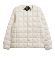 TAION (タイオン) - CREW NECK BUTTON DOWN JACKET (クルーネックボタンダウンジャケット) TAION-104
