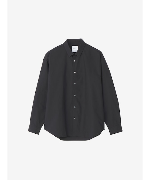 NEUTRAL WORKS (ニュートラルワークス) - L/S SR BR BOXSHIRT (ロングスリーブスマートブロードボックスシャツ) KSU35141 ユニセックス
