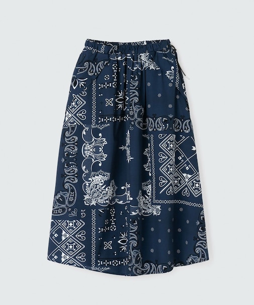 WILD THINGS (ワイルドシングス) - PRINT LAX SKIRT (プリントラックススカート) WTL25032AD レディース