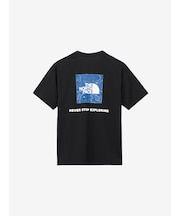 THE NORTH FACE (ノースフェイス) - S/S BACK SQUARE TRAVERSE LOGO TEE (ショートスリーブバックスクエアトラバースロゴティー) NT32543