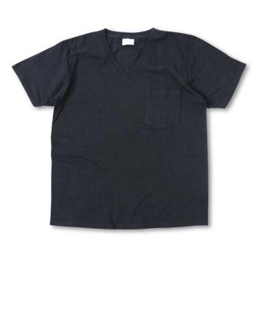 GOOD WEAR (グッドウェア) - S/S V-NECK POCKET TEE (ショートスリーブヴイネックポケットティーシャツ)