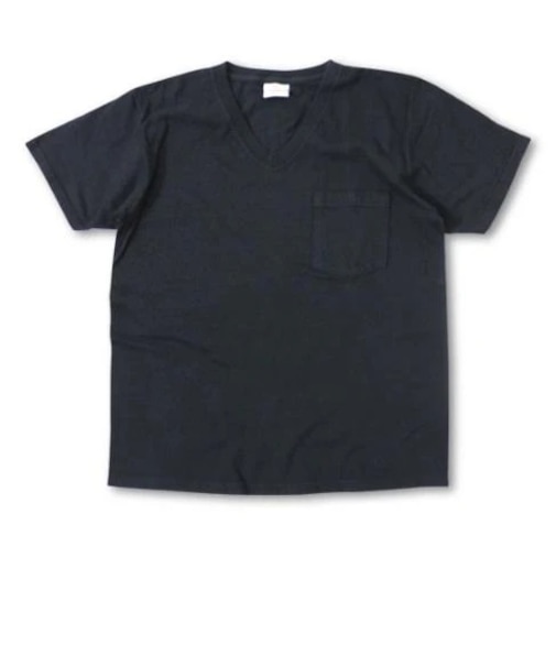 GOOD WEAR (グッドウェア) - S/S V-NECK POCKET TEE (ショートスリーブヴイネックポケットティーシャツ)