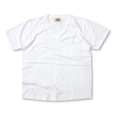 GOOD WEAR (グッドウェア) - S/S V-NECK POCKET TEE (ショートスリーブヴイネックポケットティーシャツ)