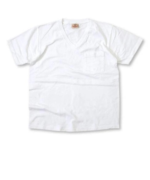 GOOD WEAR (グッドウェア) - S/S V-NECK POCKET TEE (ショートスリーブヴイネックポケットティーシャツ)