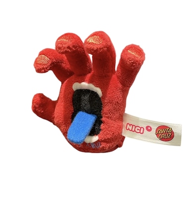 SANTA CRUZ×NICI×MORTAR (サンタクルーズ×ニキ×モータル) - SCREAMING HAND RED 10cm (スクリーミングハンド レッド 10cm)