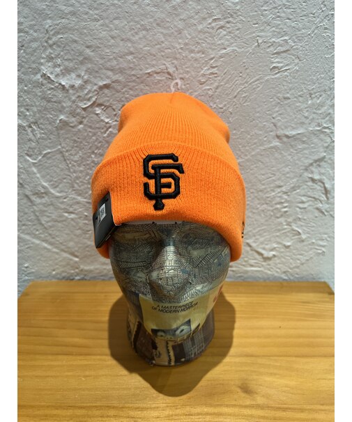 NEW ERA (ニューエラ) - BASIC CUFF KNIT MLB TEAM LOGO SF (ベーシック カフ ニット チーム ロゴ サンフランシスコ・ジャイアンツ)