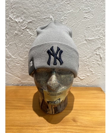 NEW ERA (ニューエラ) - BASIC CUFF KNIT MLB TEAM LOGO NYY (ベーシック カフ ニット チーム ロゴ ニューヨーク・ヤンキース)