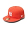 NEW ERA (ﾆｭｰｴﾗ) - 59FIFTY SOFT BUCKRAM COLOR VARIATION NYY (5950SB ｶﾗｰﾊﾞﾘｴｰｼｮﾝ ﾆｭｰﾖｰｸ･ﾔﾝｷｰｽ)