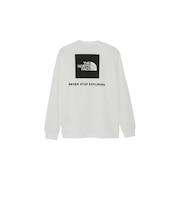 THE NORTH FACE (ノースフェイス) - L/S BACK SQUARE LOGO T (ロングスリーブバックスクエアロゴティー) NT32442 メンズ
