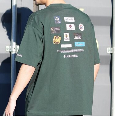 COLMBIA (ｺﾛﾝﾋﾞｱ) - STUCK BROOK GRAPHIC S/S T (ｽﾀｯｸﾌﾞﾙｯｸｸﾞﾗﾌｨｯｸｼｮｰﾄｽﾘｰﾌﾞﾃｨｰ) PG7093