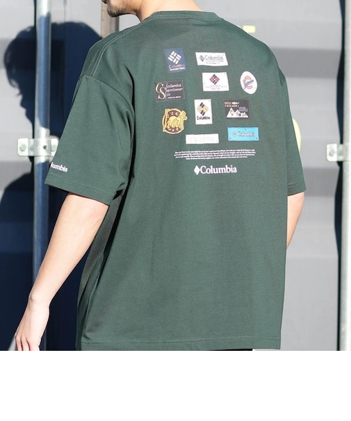 COLMBIA (ｺﾛﾝﾋﾞｱ) - STUCK BROOK GRAPHIC S/S T (ｽﾀｯｸﾌﾞﾙｯｸｸﾞﾗﾌｨｯｸｼｮｰﾄｽﾘｰﾌﾞﾃｨｰ) PG7093