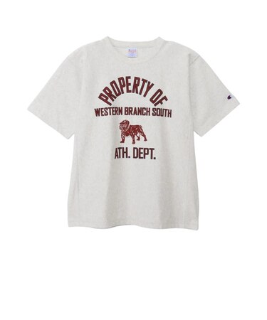 CHAMPION (ﾁｬﾝﾋﾟｵﾝ) - RW SHORT SLEEVE T-SHIRT (ﾘﾊﾞｰｽｳｨｰﾌﾞｼｮｰﾄｽﾘｰﾌﾞﾃｨｰｼｬﾂ) C3-D303