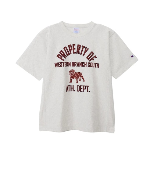 CHAMPION (ﾁｬﾝﾋﾟｵﾝ) - RW SHORT SLEEVE T-SHIRT (ﾘﾊﾞｰｽｳｨｰﾌﾞｼｮｰﾄｽﾘｰﾌﾞﾃｨｰｼｬﾂ) C3-D303