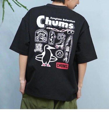 【別注】 CHUMS (チャムス) - ARCHIVE LOGO TEE CH01-2413