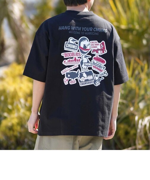 【別注】 CHUMS (ﾁｬﾑｽ) - STICKER BOMB T CH01-2824