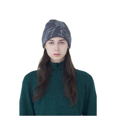 HIKING PATROL (ハイキングパトロール) - EXPLORATION MOHAIR MIXED BEANIE (エクスプラレーション モヘア ミックスドビーニー)