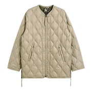 TAION (タイオン) - MILITALY M65 LINER WZIP DOWN JKT SOFT SHELL (ミリタリーM65ライナーダブルジップダウンジャケットソフトシェル) TAION-M65LSZBML-1
