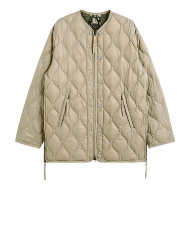 TAION (タイオン) - MILITALY M65 LINER WZIP DOWN JKT SOFT SHELL (ミリタリーM65ライナーダブルジップダウンジャケットソフトシェル) TAION-M65LSZBML-1