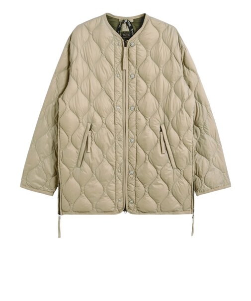 TAION (タイオン) - MILITALY M65 LINER WZIP DOWN JKT SOFT SHELL (ミリタリーM65ライナーダブルジップダウンジャケットソフトシェル) TAION-M65LSZBML-1