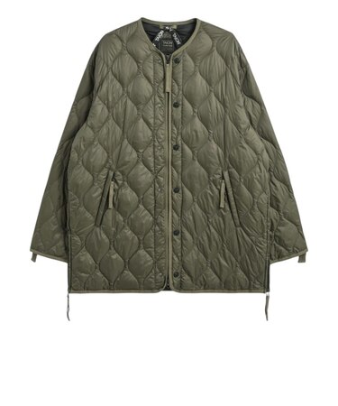 TAION (タイオン) - MILITALY M65 LINER WZIP DOWN JKT SOFT SHELL (ミリタリーM65ライナーダブルジップダウンジャケットソフトシェル) TAION-M65LSZBML-1