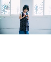 キッズエプロン130cm/台湾八哥 No.5/工匠灰黒