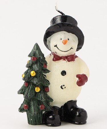 Craft candle Snowman クラフト キャンドル スノーマン
