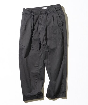 Extra Long Staple Organic Cotton 2 Tuck Chino Pant