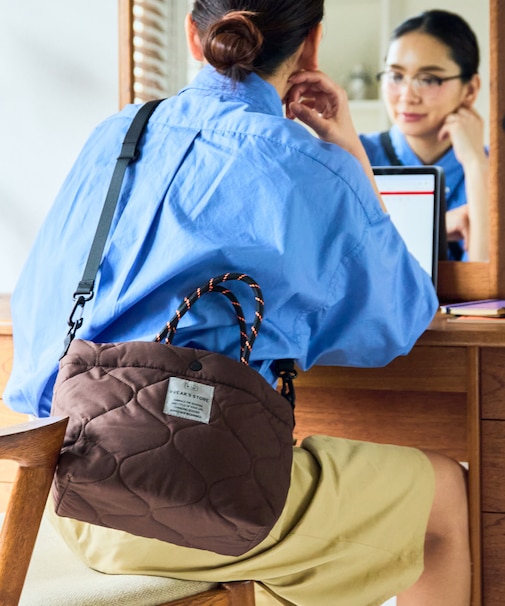 別注PADDED DAY TOTE MINI BAG パデット デイトート ミニ バッグ 撥水